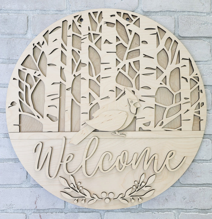Cardinal Door Hanger- wholesale