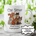 Cat Sitter Gift, Coffee Mug: The Best Cat Sitter Ever