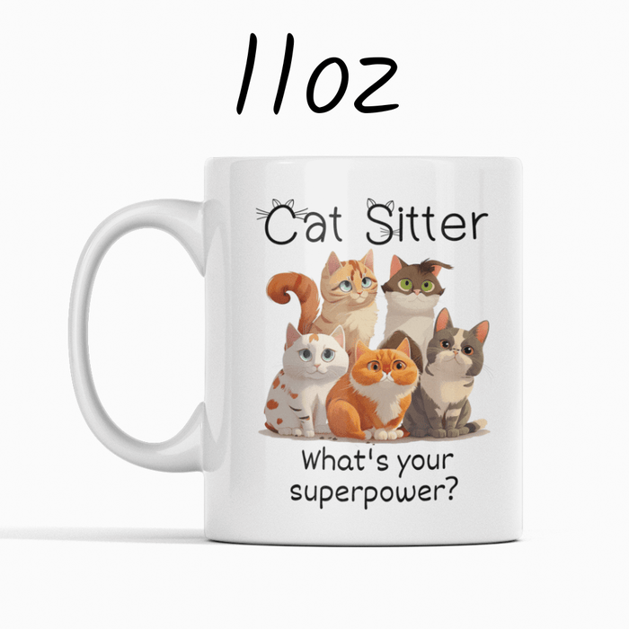 Cat Sitter Gift, Coffee Mug: The Best Cat Sitter Ever