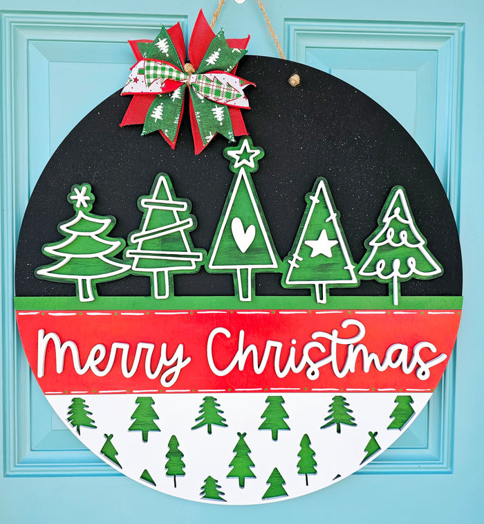 Christmas Tree Door Hanger- wholesale