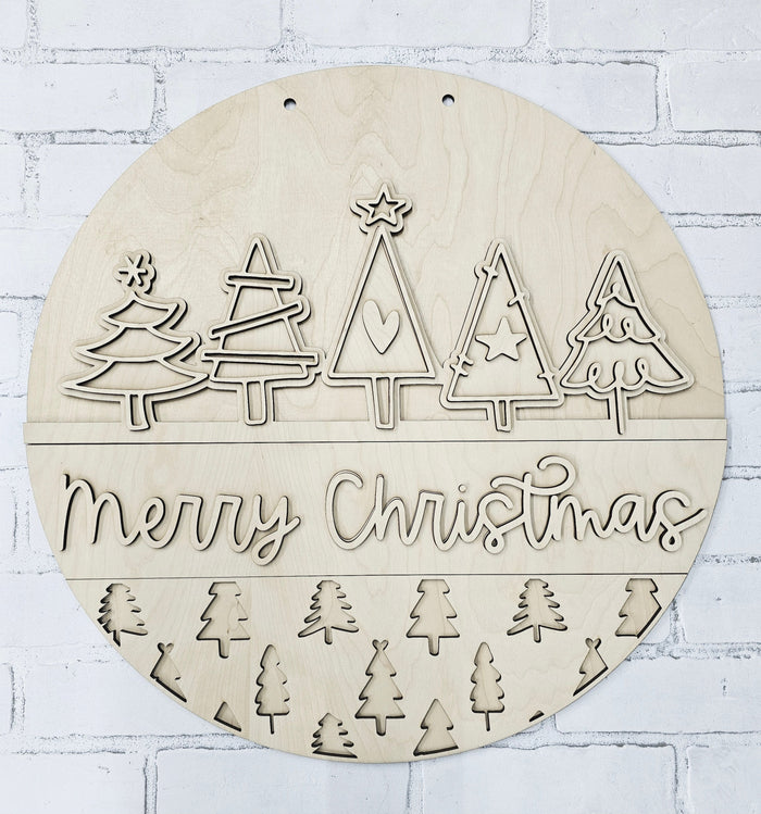Christmas Tree Door Hanger- wholesale