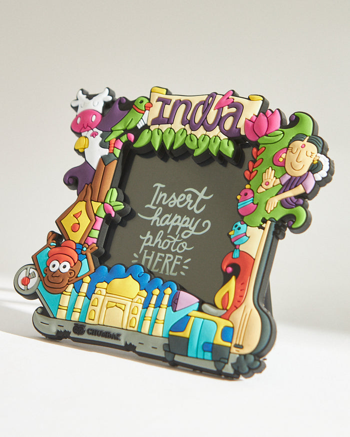 Chumbak Classic India Seasons Magnetic Photo Frame