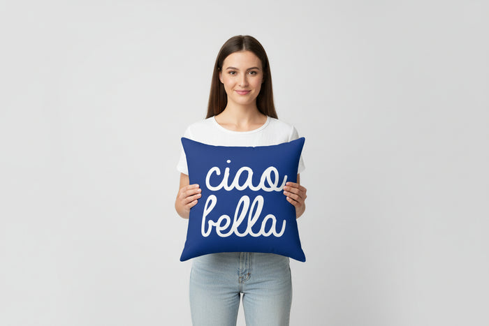 Ciao Bella Decorative Throw Pillow Set (Pillow Cover and Insert)