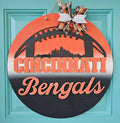 Cincinnati Bengals Skyline Door Hanger-wholesale