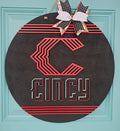 Cincinnati Reds City Connect Door Hanger