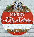 Classic Merry Christmas Door Hanger-wholesale
