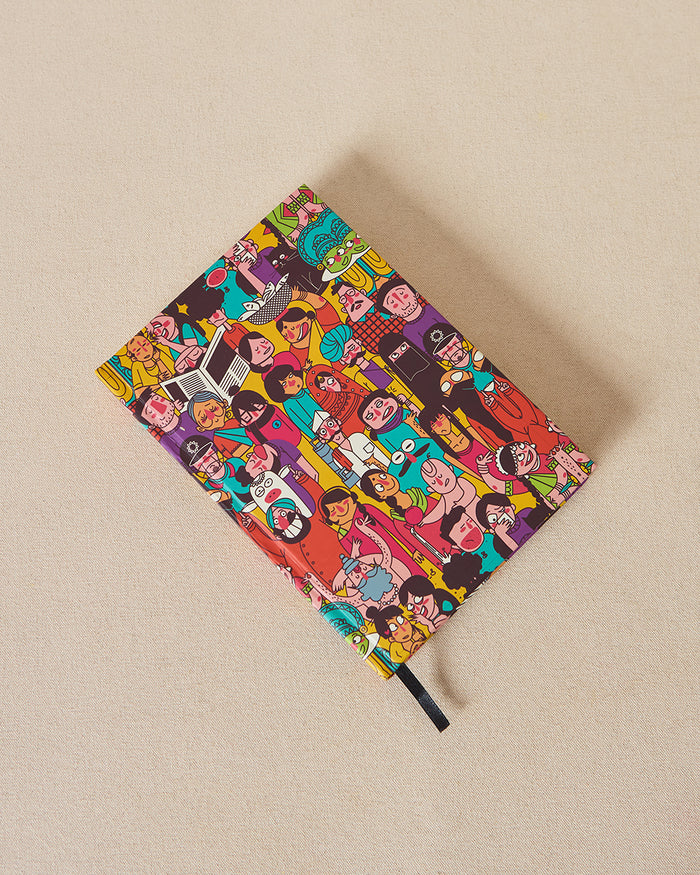 Colorful Faces of India Undated Planner