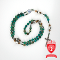 Colorful Rosary, With Icon