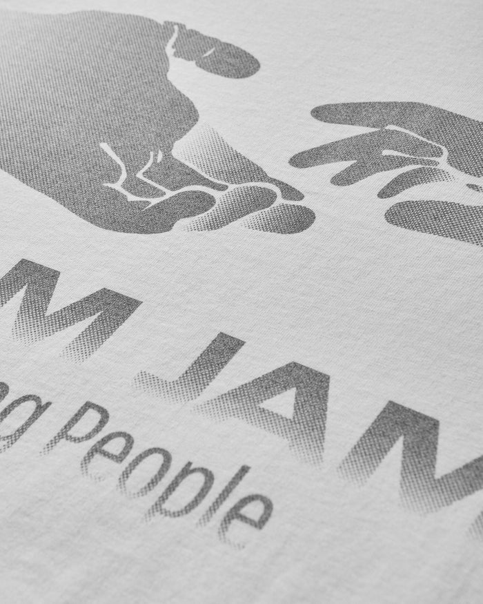 Slam Jam Connecting T-Shirt White T-Shirts Shortsleeve SJPRCONNEC WHI