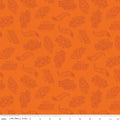 Hot Wheels Made to Race Tone-on-Tone Orange Cotton Fabric