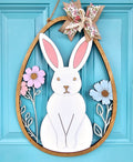 Dainty Bunny Egg Door Hanger