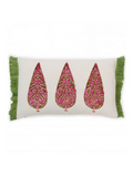 Damascus Shell Topiary Lumbar Pillow