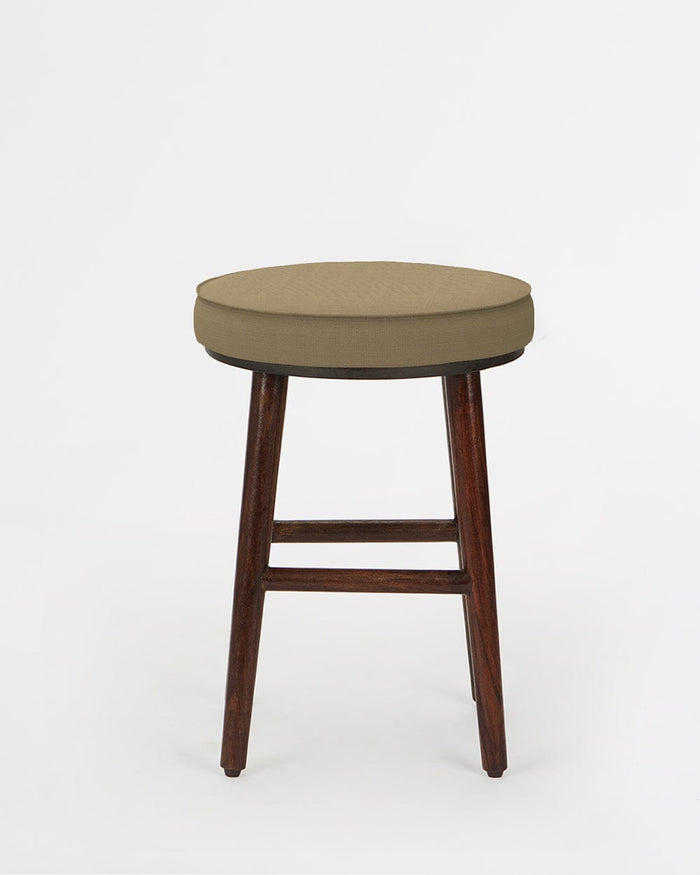 Chumbak English Cafe Stool - Beach Beige