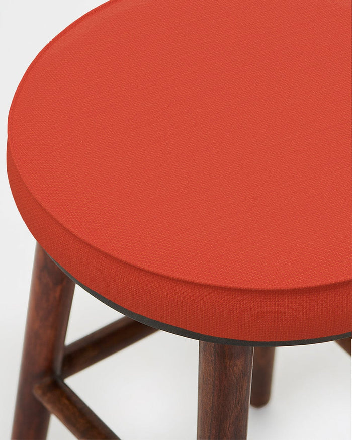 Chumbak English Cafe Stool - Carribean Coral
