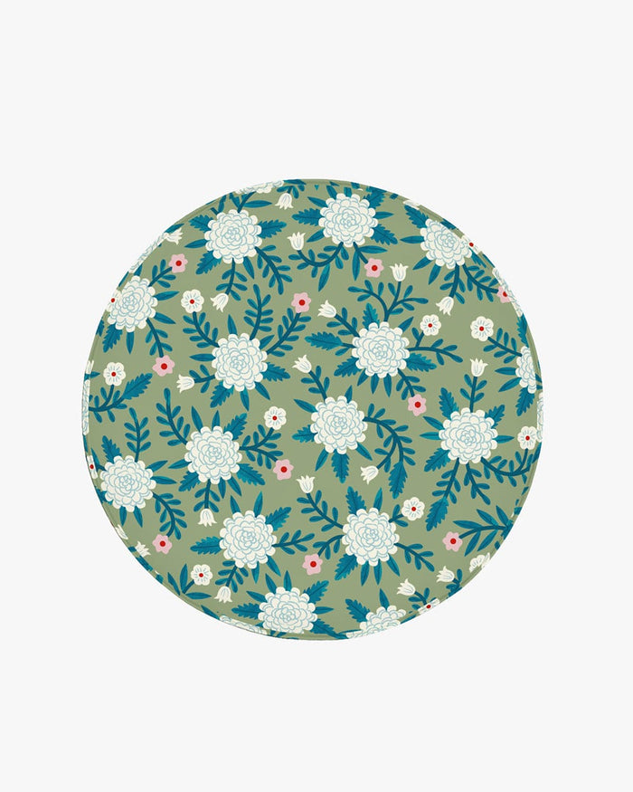Chumbak English Cafe Stool - Spring Marigold Green