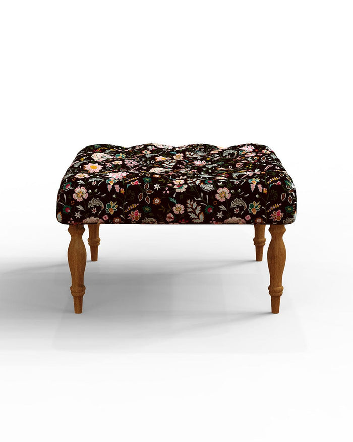 Chumbak English Ottoman - Bohemian Paisleys