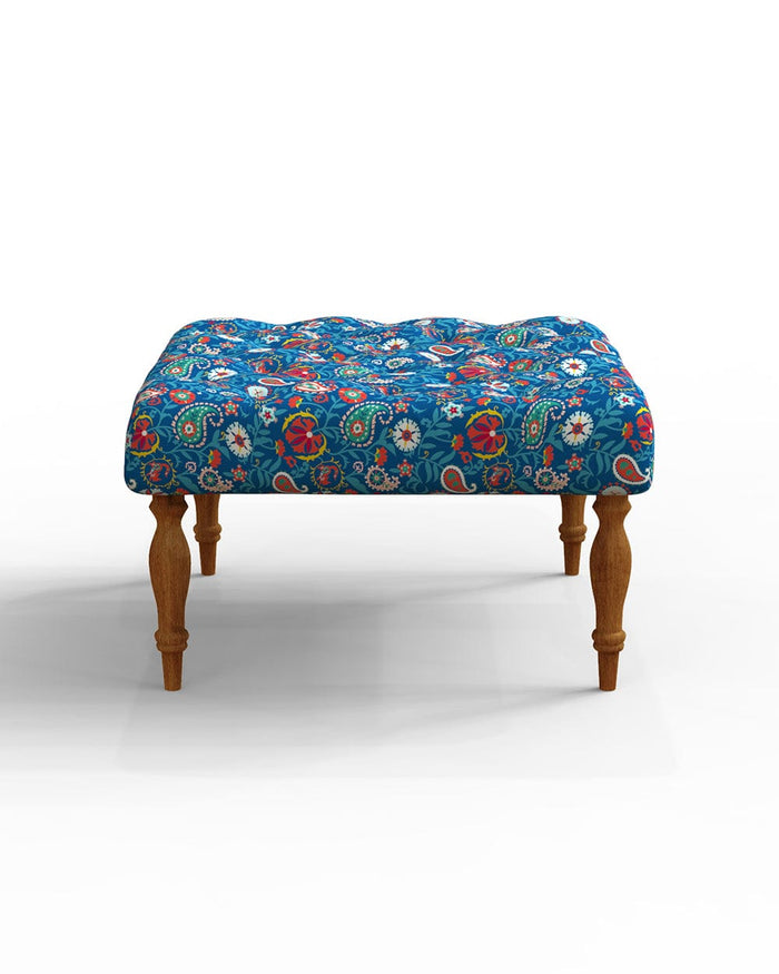 Chumbak English Ottoman - India Paisleys