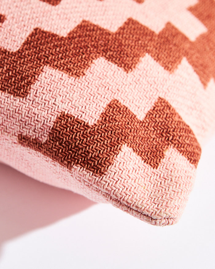 Essentials Aztec Cushion Cover, Pink