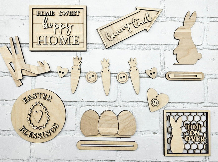 Farmhouse Easter Tiered Tray Set