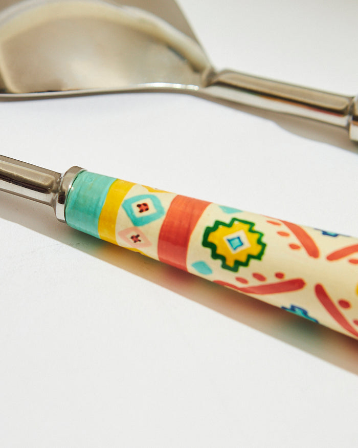Farmhouse Serving Spoons, Set of 2