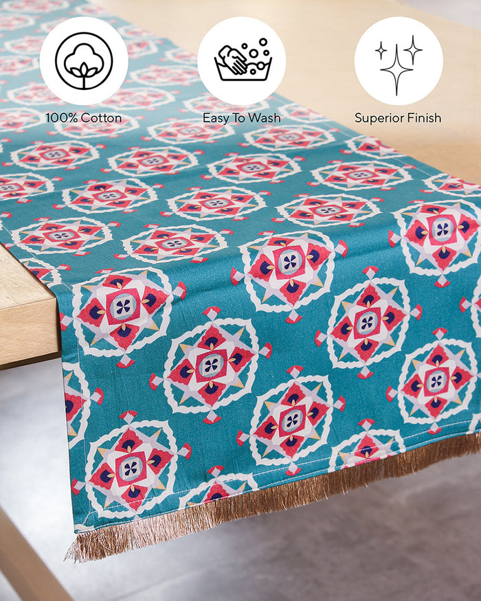 Festival Flair Table Runner - Blue