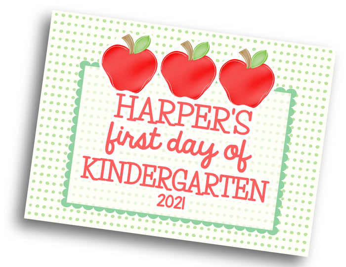 First/Last Day of School Sign - DIGITAL FILE