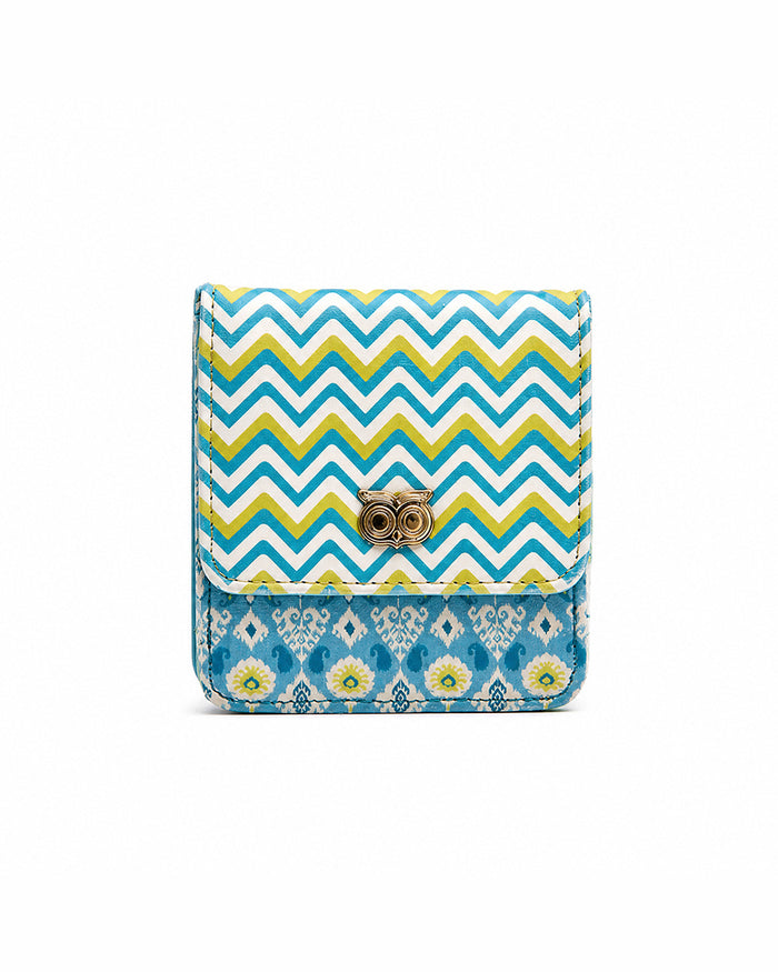 Folk Art Ikat Wallet