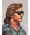 Formaldehyde face Mike Mitchell poster