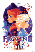 Frozen 2 Screenprinted Poster