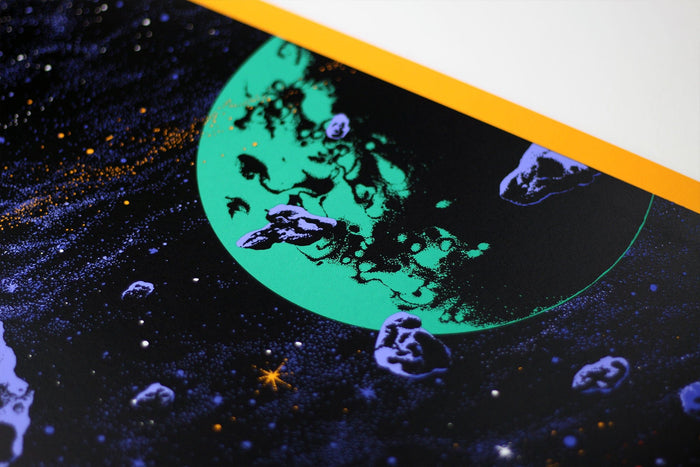 Galactus Screenprinted Poster