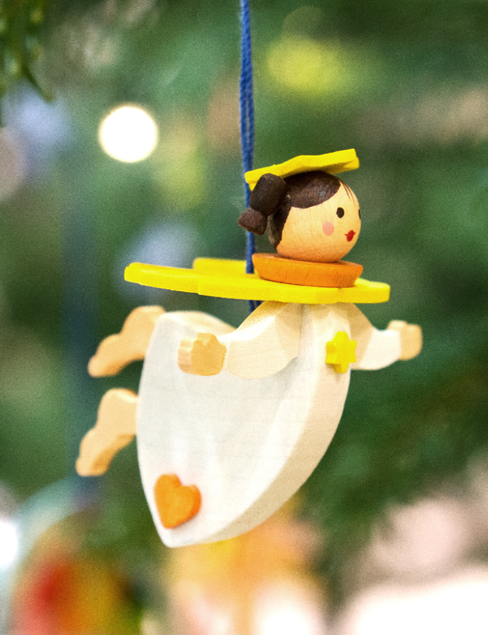 German Christmas Ornament: Angels Hovering 'Round