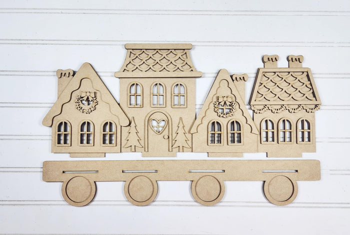 Gingerbread Village Votive Holder