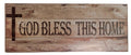 God Bless This Home Wall Plaque