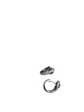 Gold Snake Hoop Earrings
