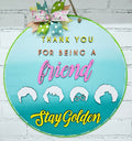 Golden Girls Door Hanger
