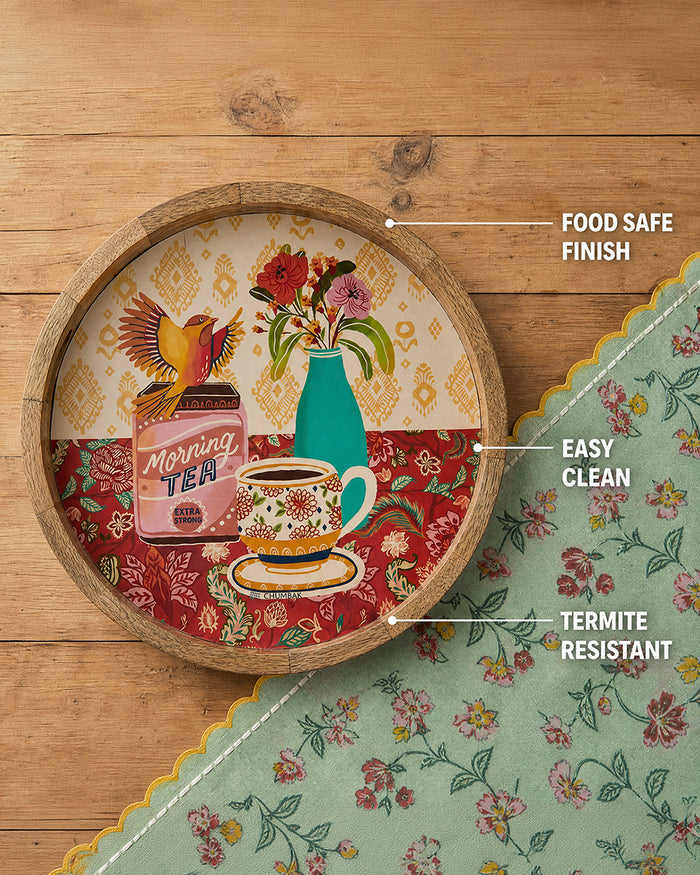 Good-Old Tea Palampore Tray