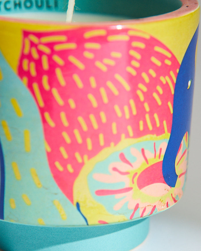 Grapefruit & Patchouli Soy Wax Candle - Small