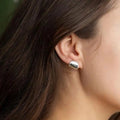 Hammered Ear Cuff Earrings Acorn Home + Apparel