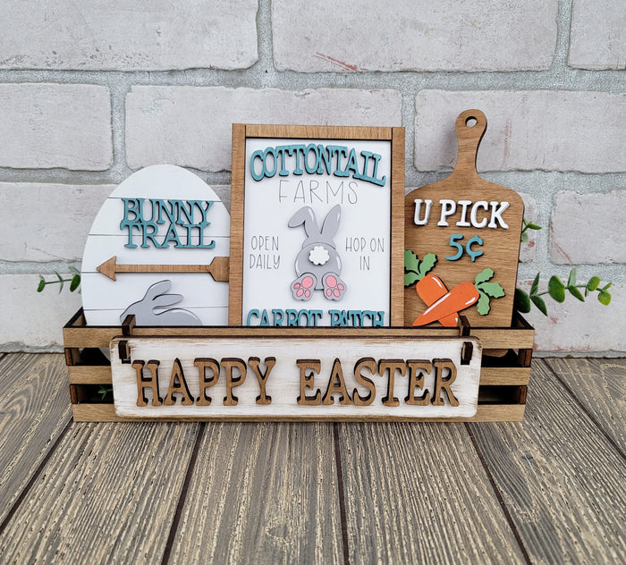 Happy Easter- Interchangeable Inserts