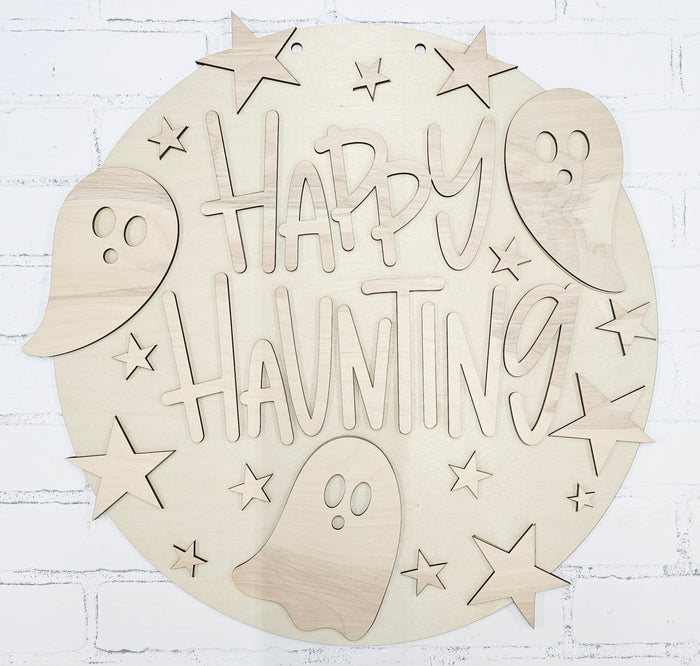 Happy Haunting Ghost Door Hanger-wholesale