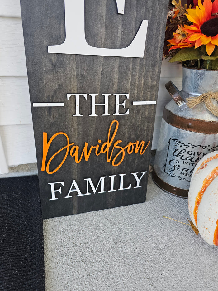 Harley Davidson Family Porch Leaner