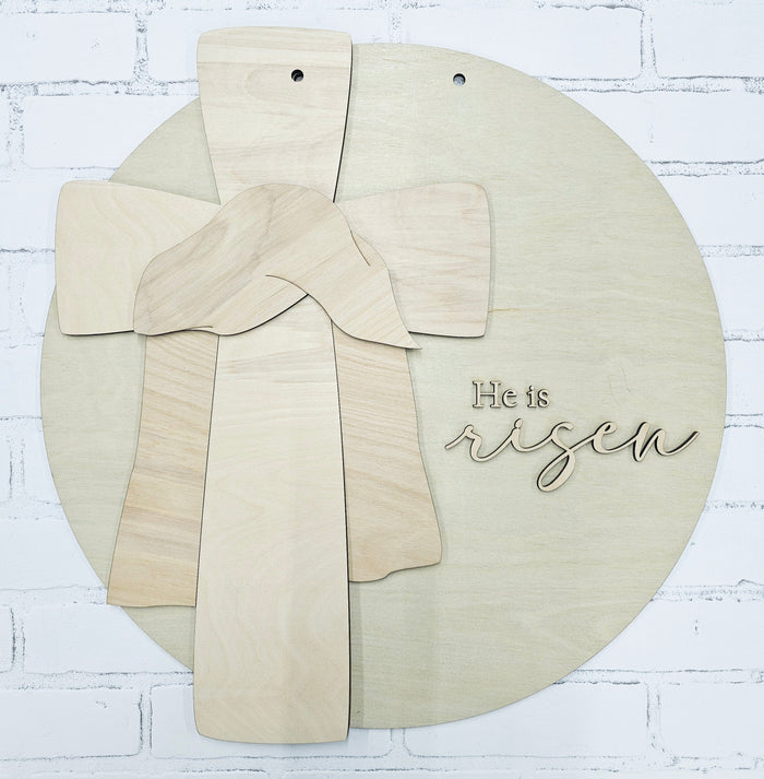 He is Risen Sunshine Cross Door Hanger-wholesale