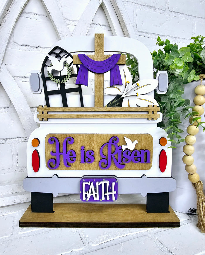 He is Risen Truck Inserts