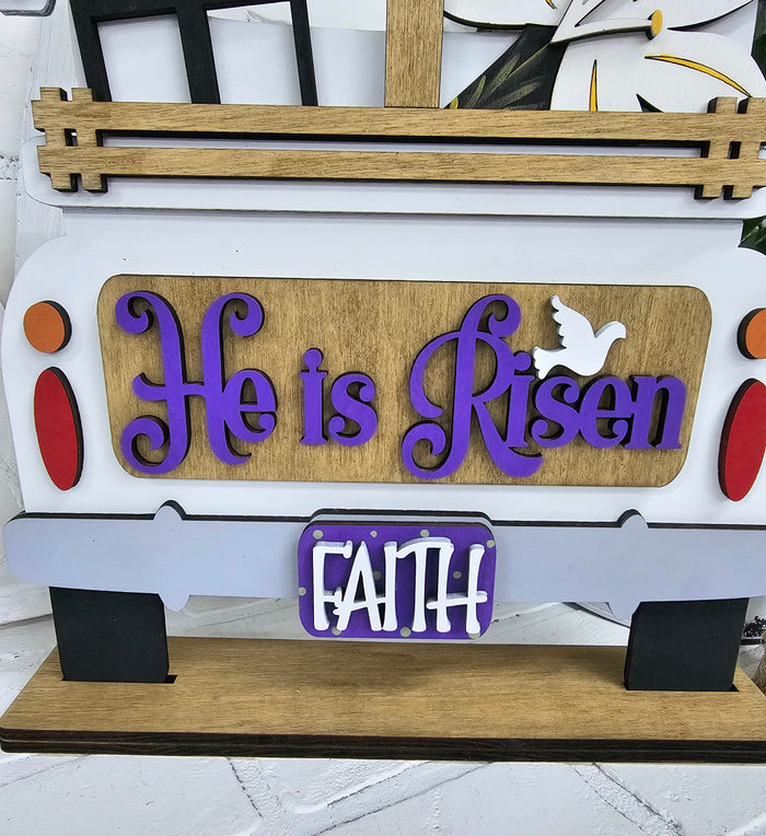 He is Risen Truck Inserts