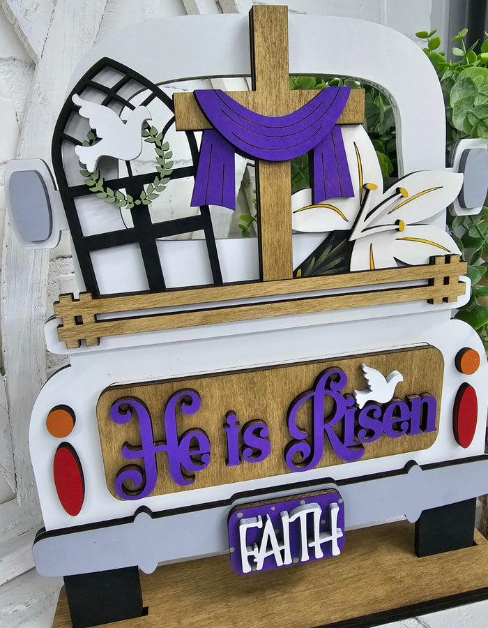He is Risen Truck Inserts