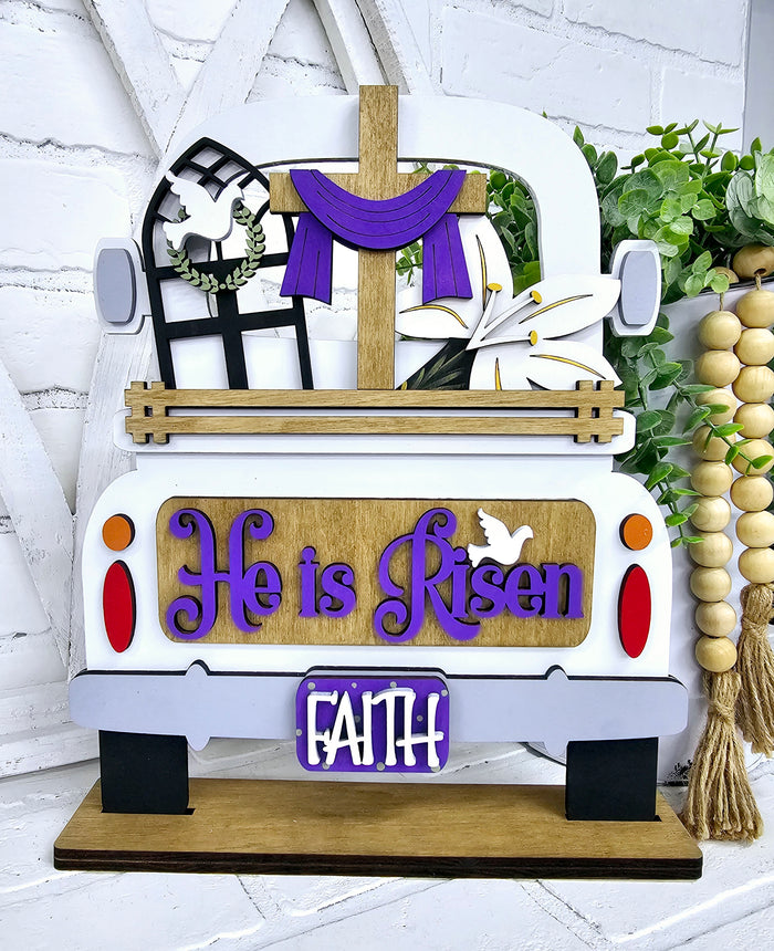 He is Risen Truck Inserts