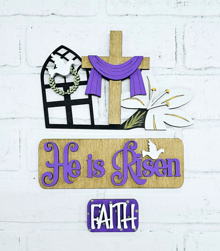 He is Risen Truck Inserts