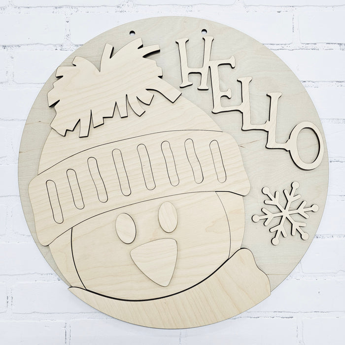 Hello Penguin Door Hanger-wholesale