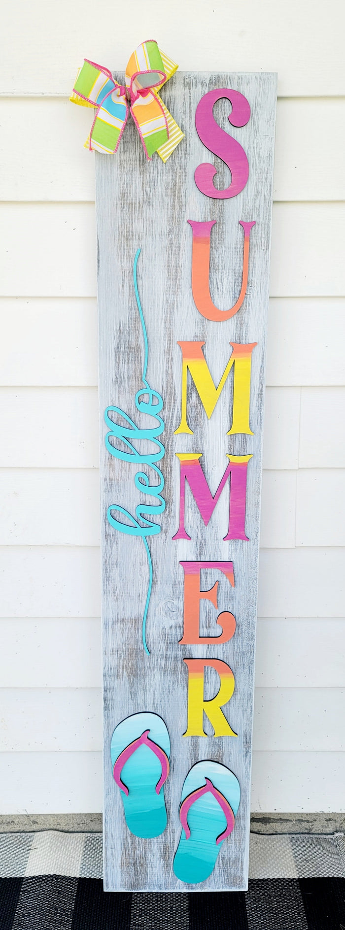Hello Summer Porch Leaner- wholesale