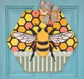 Hexagon Bee Door Hanger